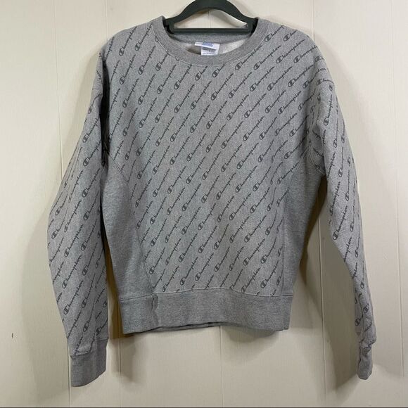 Vintage Champion Reverse Weave Logo Sweatshirt - Picture 1 of 4